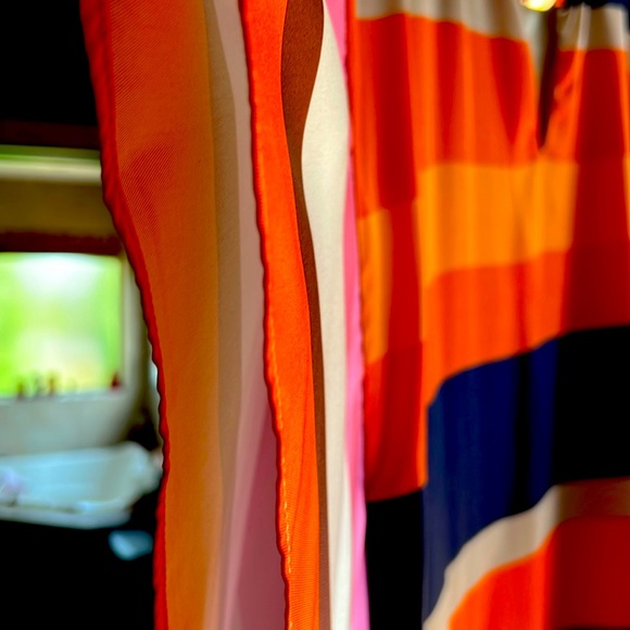 Gorgeous multicolor top/ mini dress - Picture 3 of 5